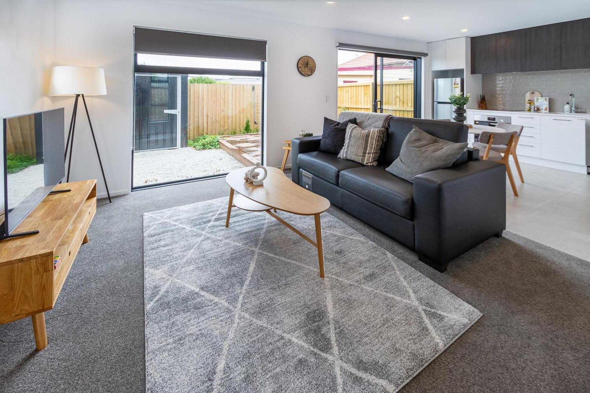 2Br Townhouse: Cosy, Close To City, Car Park Christchurch Eksteriør billede